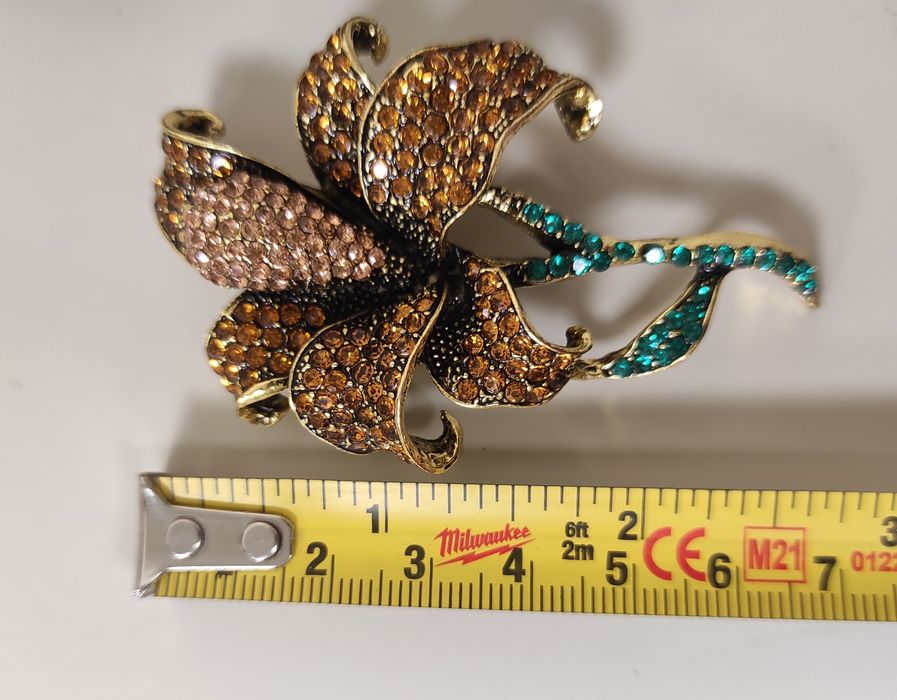 Alfinete pregadeira flor