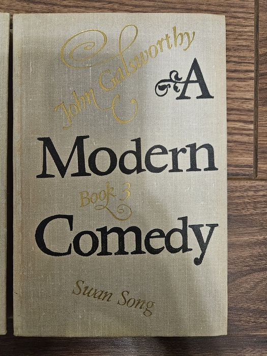 3 книги John Galsworthy - A Modern Comedy 3 томи англійською