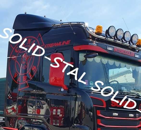 Orurowanie DŁUGIE / NA CAŁĄ KABINĘ Scania R i S , Man Tgx , Daf Xf