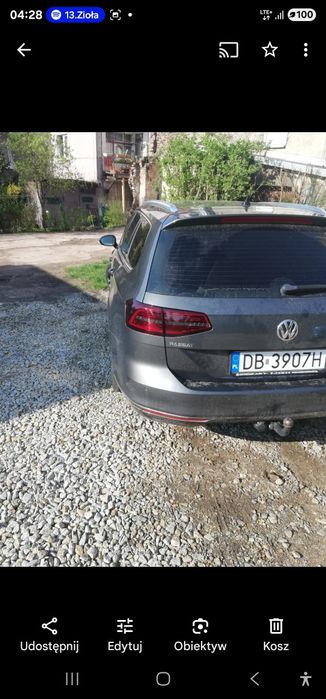 Vw passat b8 1.6tdi kombi od 8lat w jednych rękach