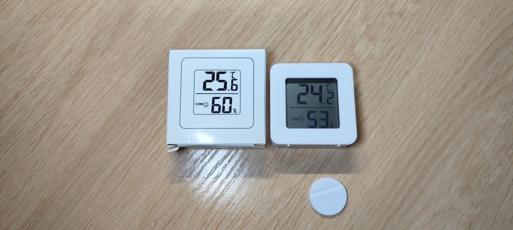 Електронний цифровий термометр гігрометр