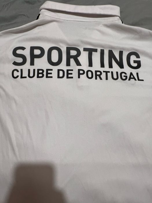 Pólo branco - Sporting NIKE - tam XL