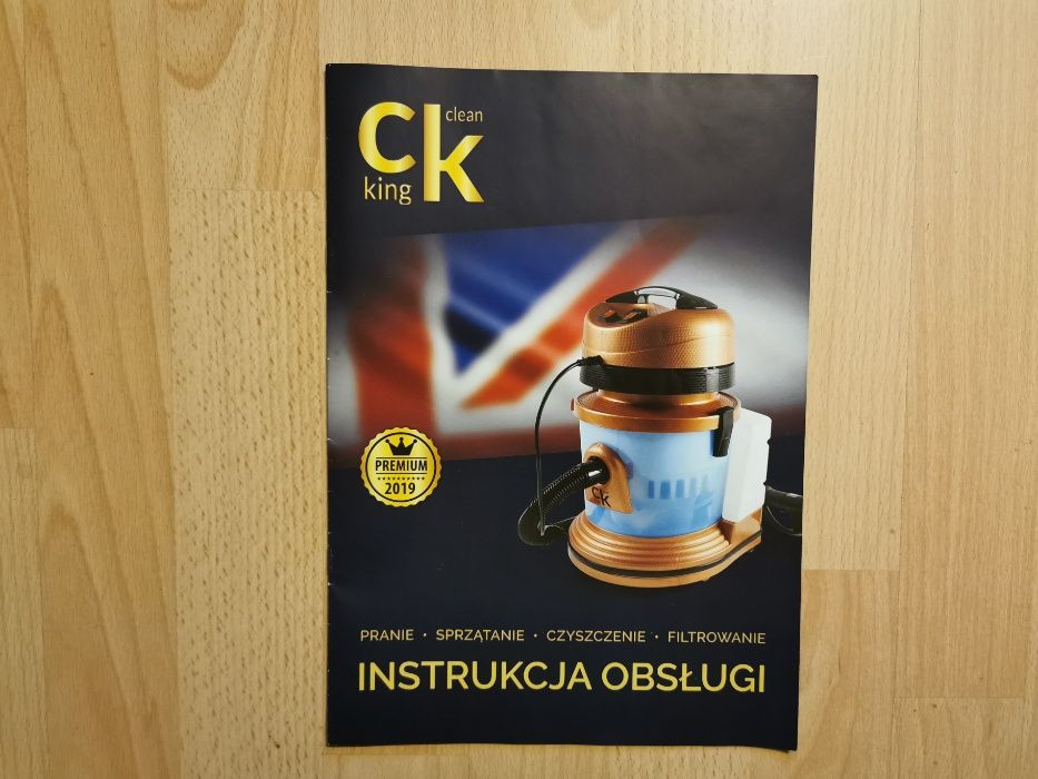 Sprzedam odkurzacz piorący Clean King CK-01 PREMIUM 2019