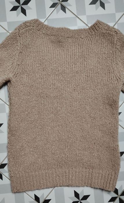 Sweter hm welna wełniany moher