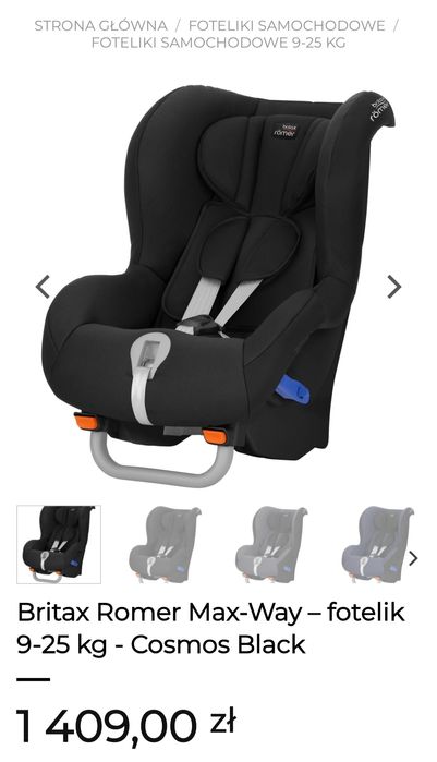 Fotelik Britax Romer 9-25kg