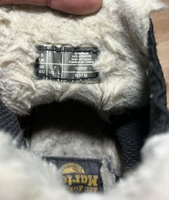 Botki ocieplane Dr. Martens 2975 Leonore 38