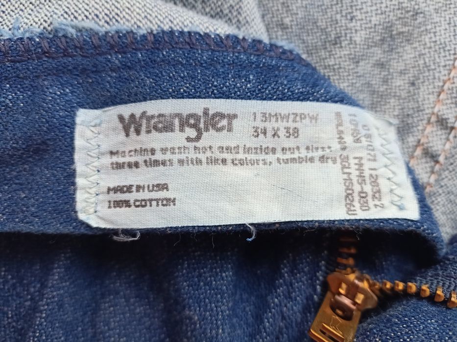 WRANGLER 13MWZ  Винтажные джинсы 34х38 made in USA