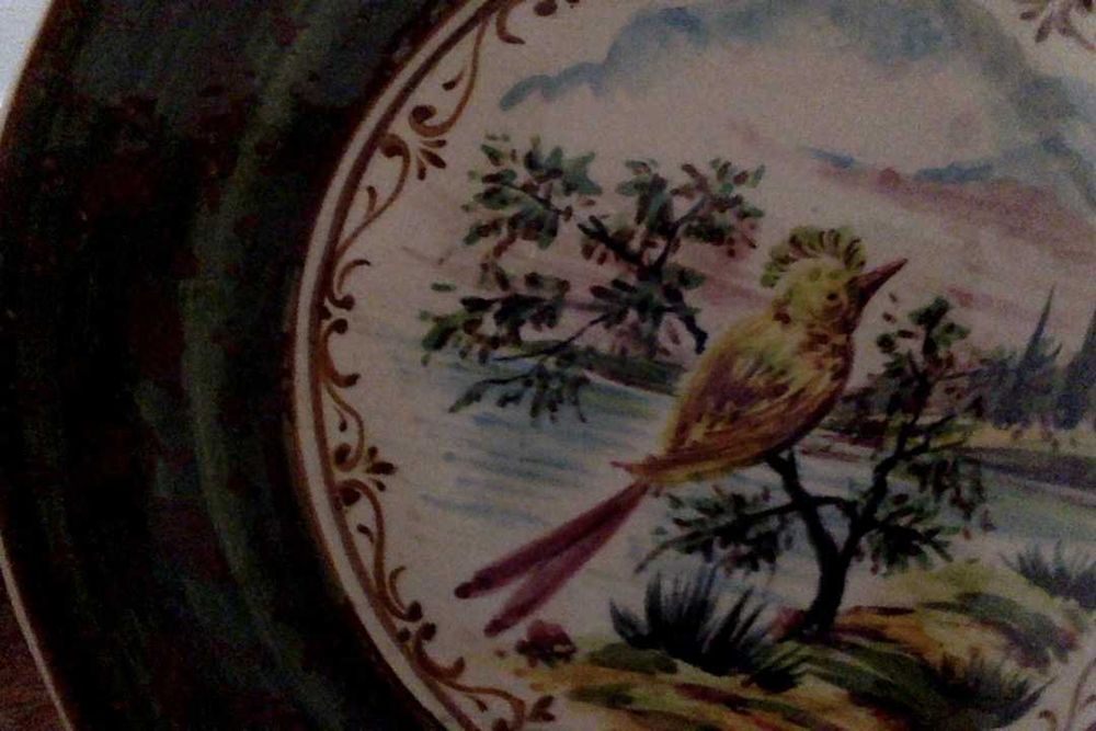 Prato Cerâmica Mestre João Santos /Alcobaça