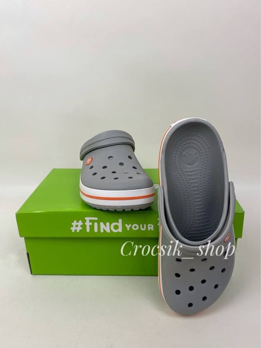 Чоловічі стильні крокси сабо crocs Crocband