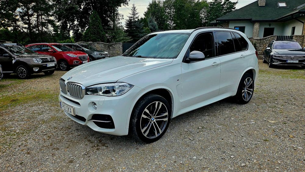 BMW X5 M M50D 4x4 Xdrive Salon PL. Bezwypadkowy Full Opcja Piękny Stan Zamiana