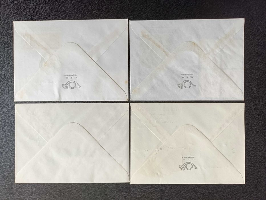 4 Envelopes Moçambique 1976-78