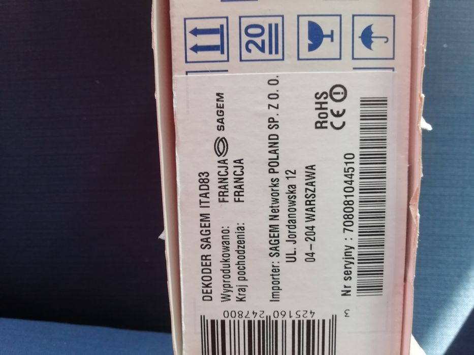 Dekoder SAGEM ITAD83