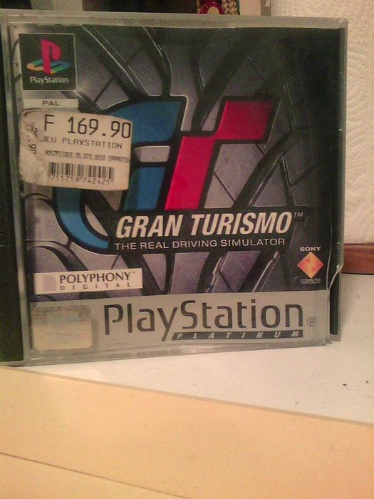 gran turismo platinum playstation1- portes ctt grátis