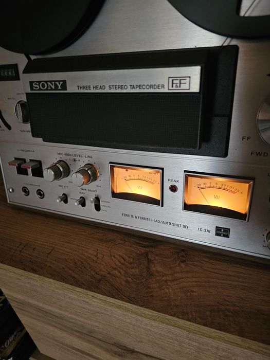 Magnetofon szpulowy Sony TC 378