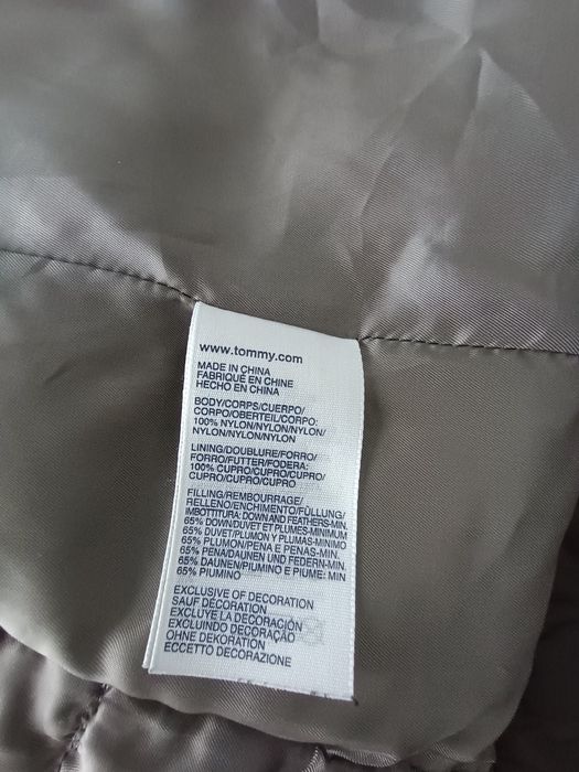 Kurtka puchowa Tommy Hilfiger rozmiar S