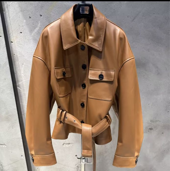 Kontantto kurtka skora naturalna nowosc xs-2xl