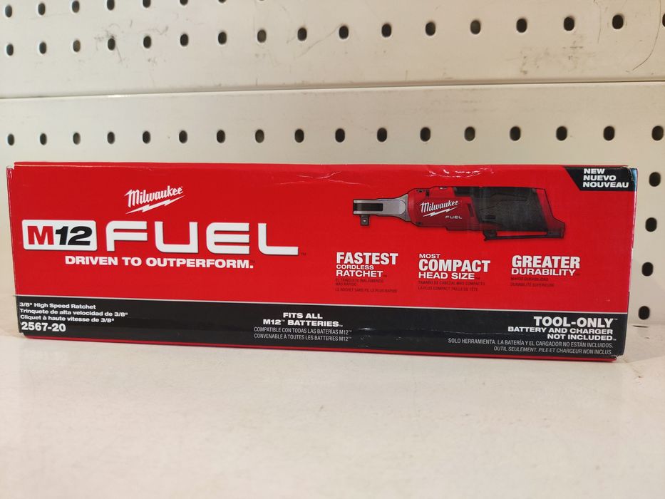 Milwaukee M12 Fuel 2567-20 кутовий гайковерт трещітка 3/8" ОригіналСША