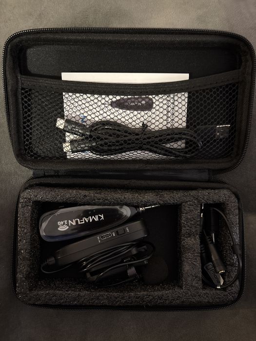 Kimafun sistema de microfone sem fios para telemóvel / PC