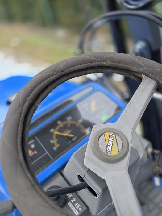 Traktorek ISEKI sial 21KM ladowacz glebogryzarka REWERS