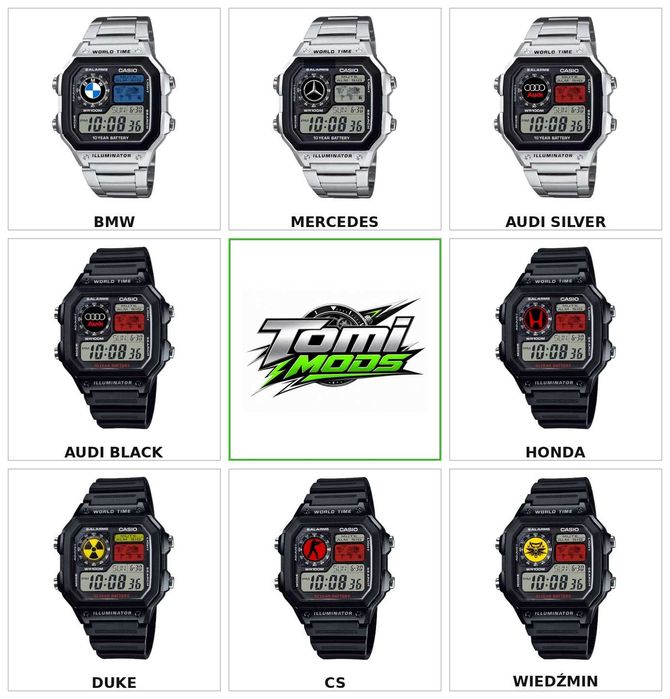 Casio Royale STAR TREK AE-1200WH – Fabrycznie Nowy Unikat