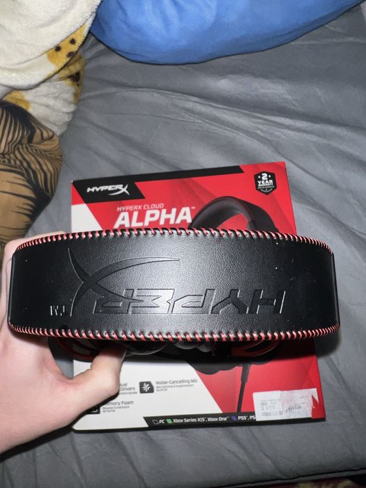 Hyperx Cloud Alpha чек/коробка