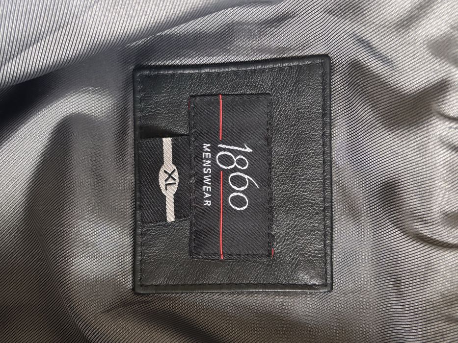 Шкіряна курта чоловіча XL