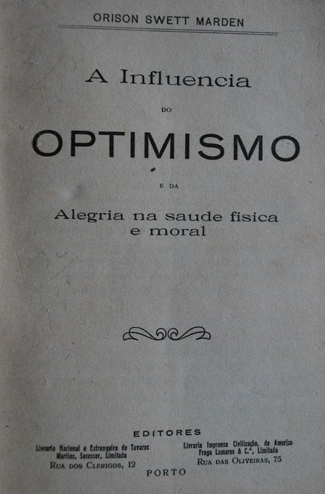 A Influencia do Optimismo e da Alegria na Saúde Física e Moral