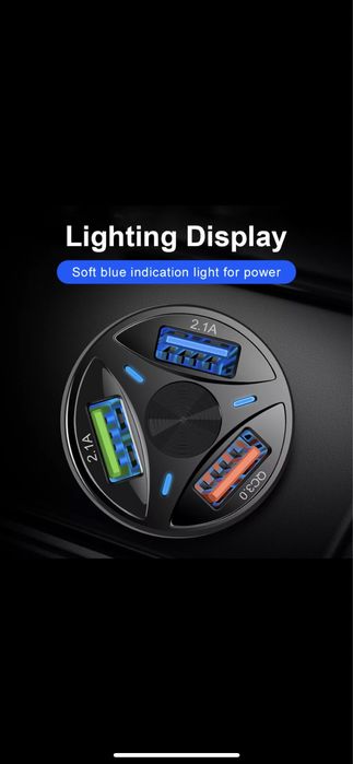 USB зарядка в авто