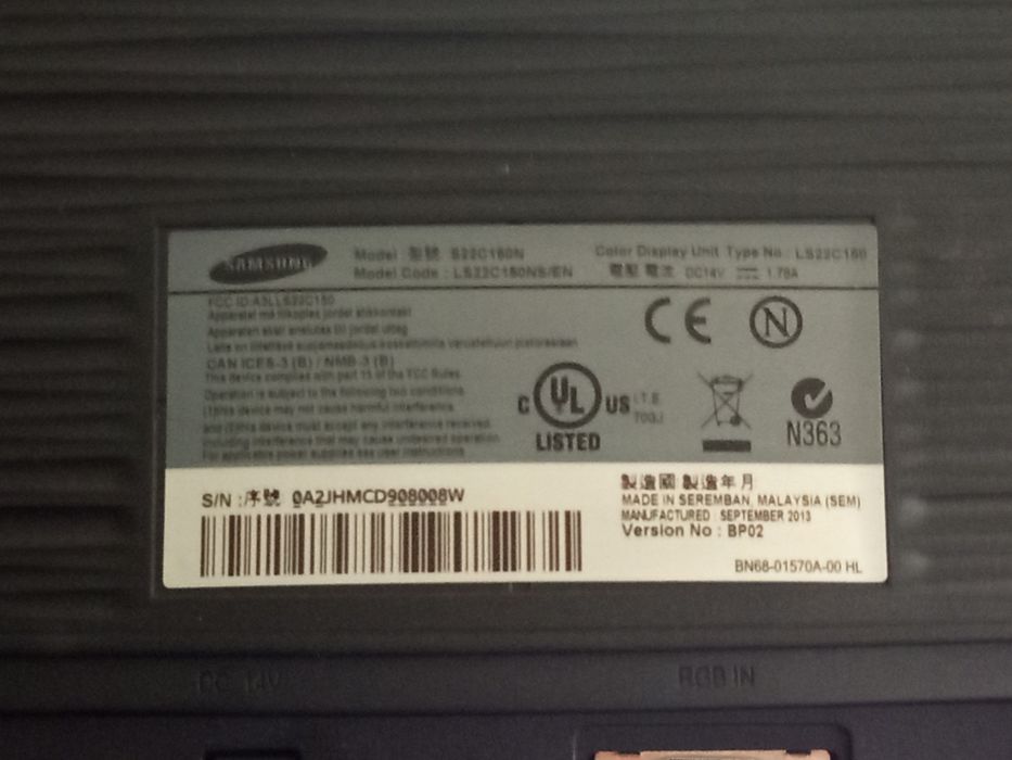 Monitor Samsung S22C150 okazja