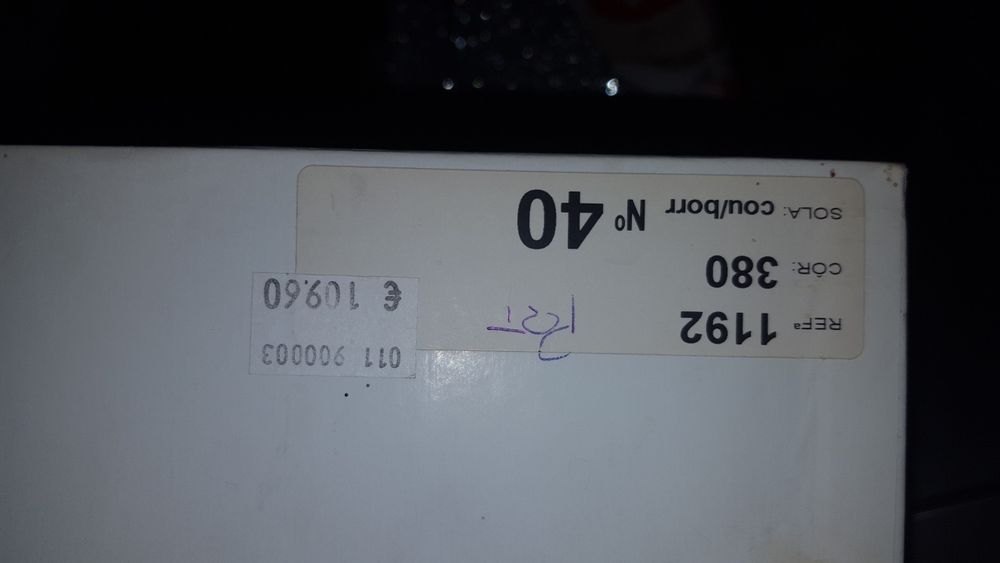 Sapatos clássicos pretos N:40