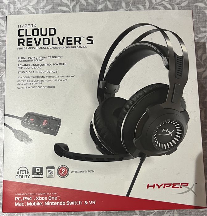 Headset Hyperx cloud revolver S