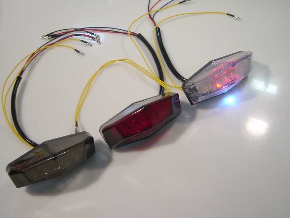 Farolins traseiros LED com piscas