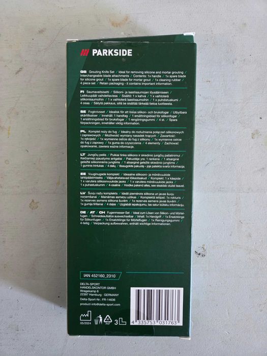 Parkside nożyk do usuwania fug