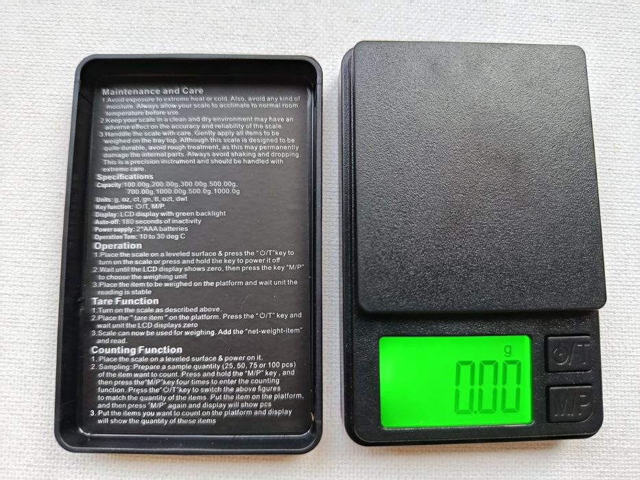 Ваги ювелірні 0-500gr mini