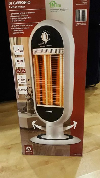 Aquecedor elétrico 1000 W