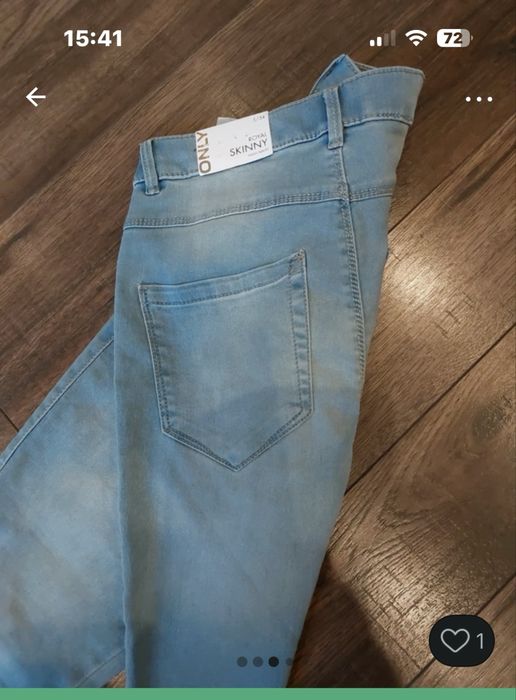 Spodnie skiny jeans