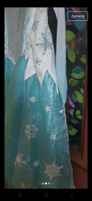 Strój karnawałowy Elza Frozen