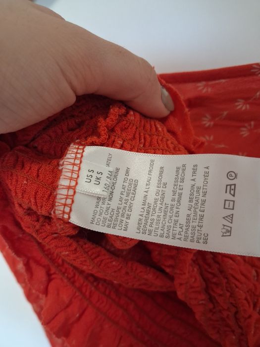 Urban Outfitters koralowa bluzka damska S
