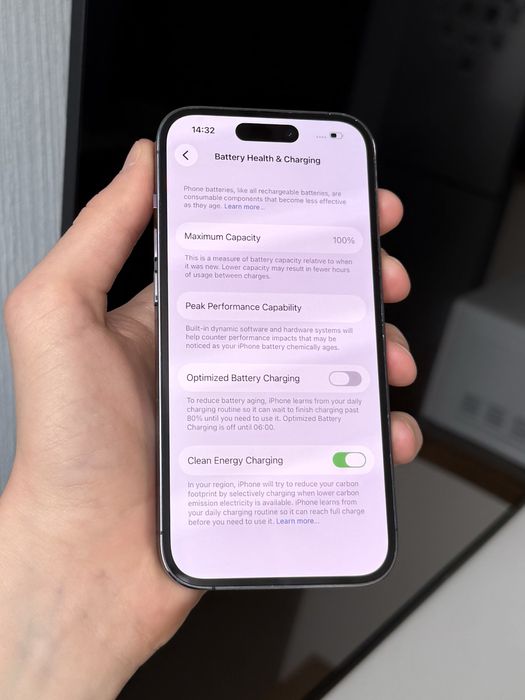Продам Apple Iphone 14 Pro 128GB Deep Purple Фіз.сім. Neverlock АКБ-100%