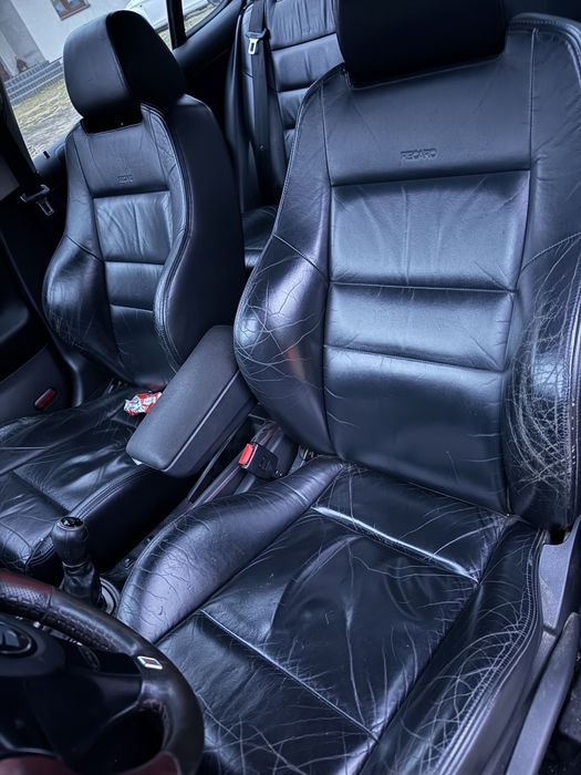 Fotele Recaro skórzane