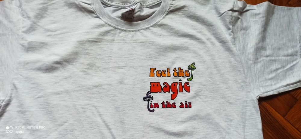 Magic mashrooms, koszulka, hippi, hippie