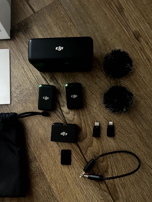 Mikrofony bezprzewodowe DJI Mic (2 TX+1 RX)