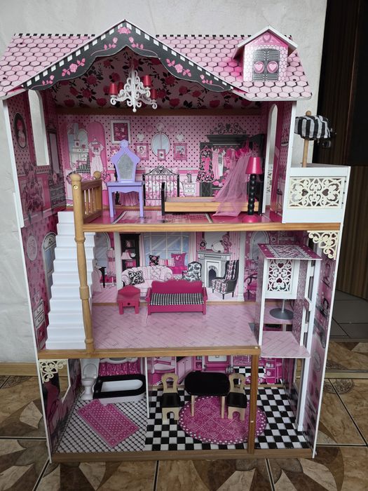 Domek dla lalek barbie