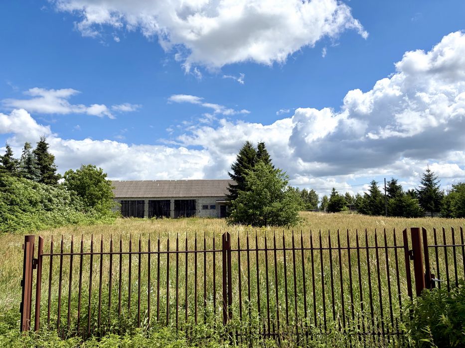Dzialka z budynkiem gospodarczym 1,08ha / Dąbek