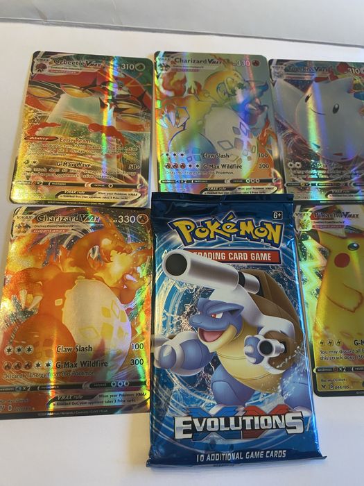 Karty pokemon lacznie 15 sztuk okazja