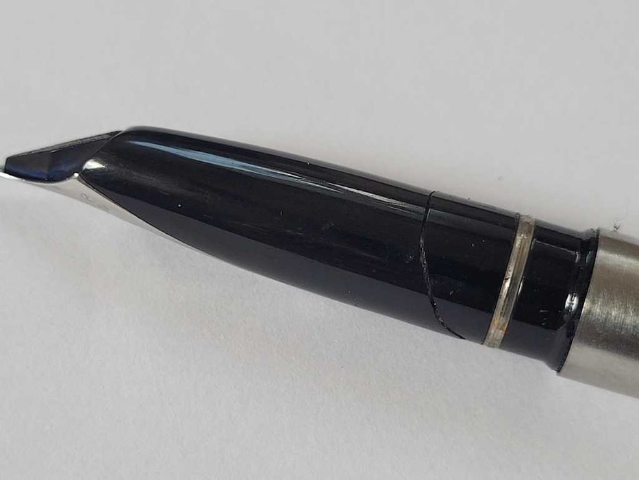 SHEAFFER Targa 1001 Brushed stainless steel, CP trim, steel nib - Classic - 1980