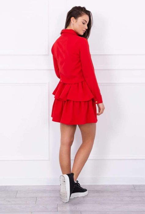 Likwidacja sklepu - sukienka czerwona