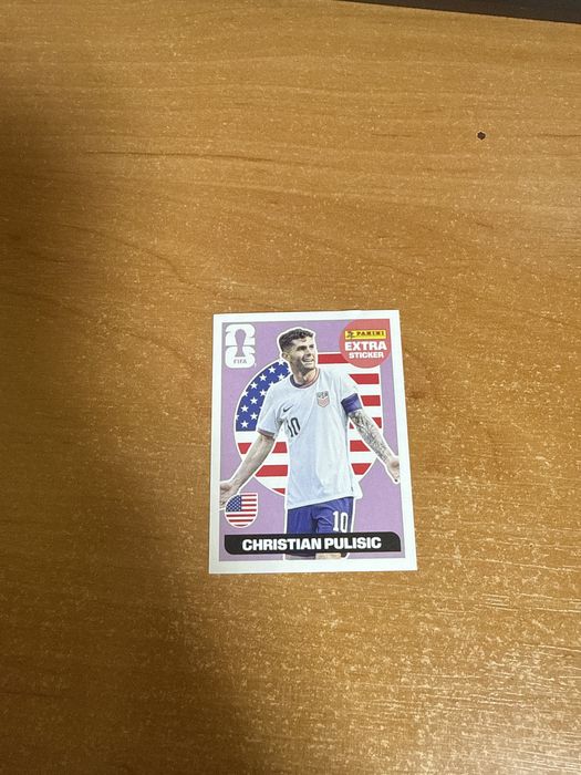 Extra sticker panini Christian Pulisic