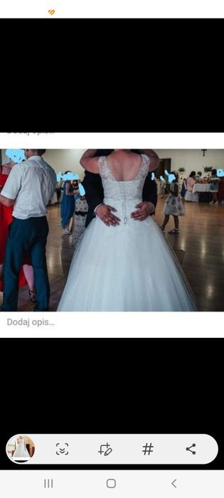 Suknia ślubna w bardzo dobrym stanie