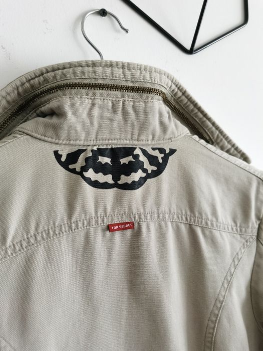 Top Secret przejściowa kurtka narzutka parka bawełna rozmiar XS